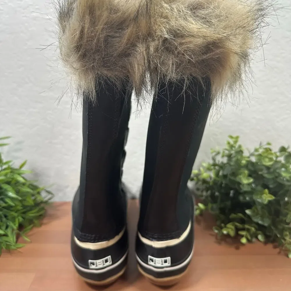 JBU By Jambu Bella‎ Waterproof Faux Fur Trim Boots Size 9
